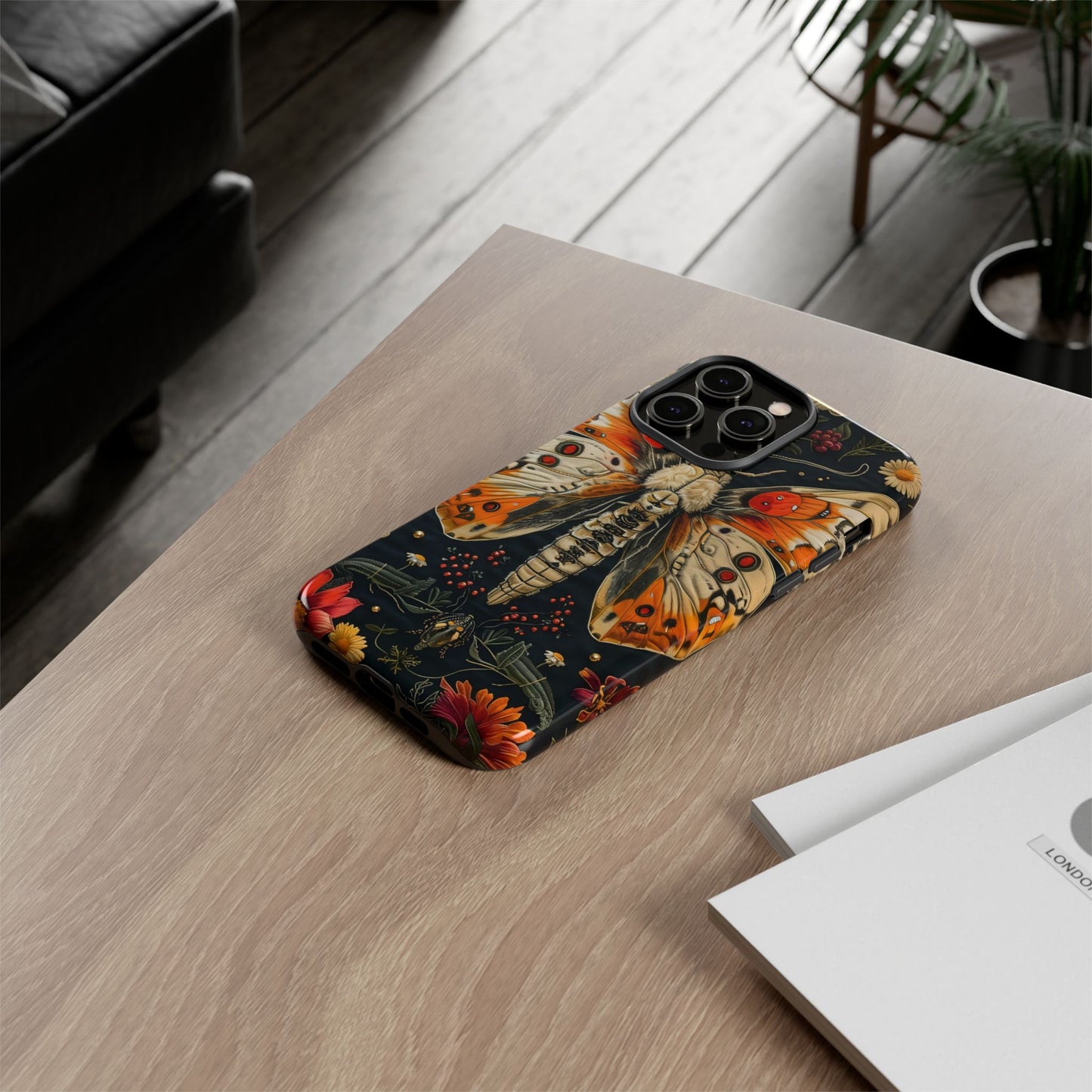 Artistic Butterfly Phone Case for Nature Lovers, Eco-friendly, Gift for Birthdays, Holidays, Unique Cell Phone Accessories