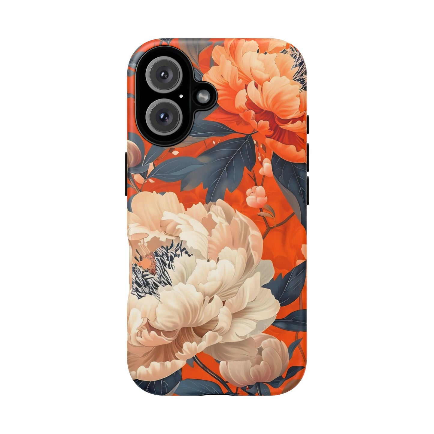 Floral Tough Case, Durable Floral Phone Case, Stylish Protection Case, Gift for Her, Spring Accessories, Mother’s Day Gift