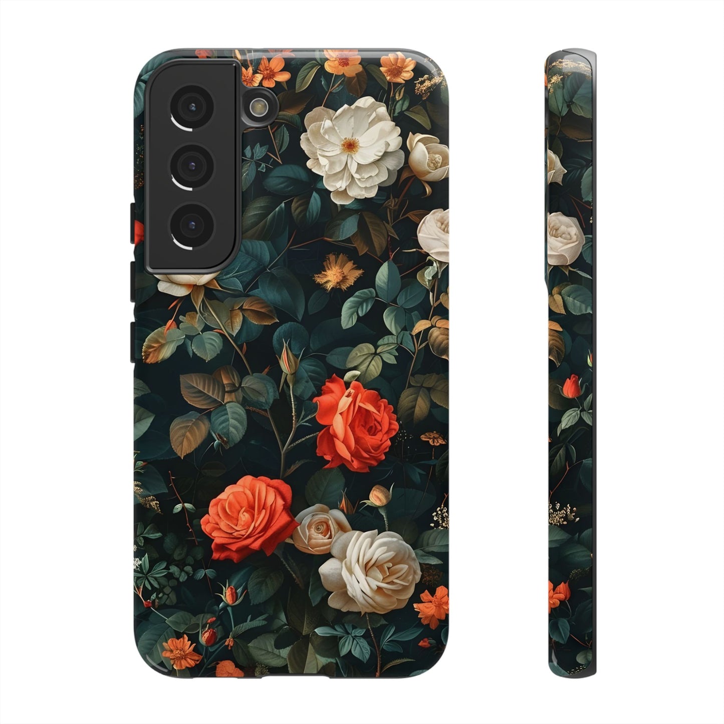 Floral Phone Case | Tough Cases with Elegant Design | Gift for Her, Mother's Day, Birthdays, Personalized, Trendy Tech Accessories