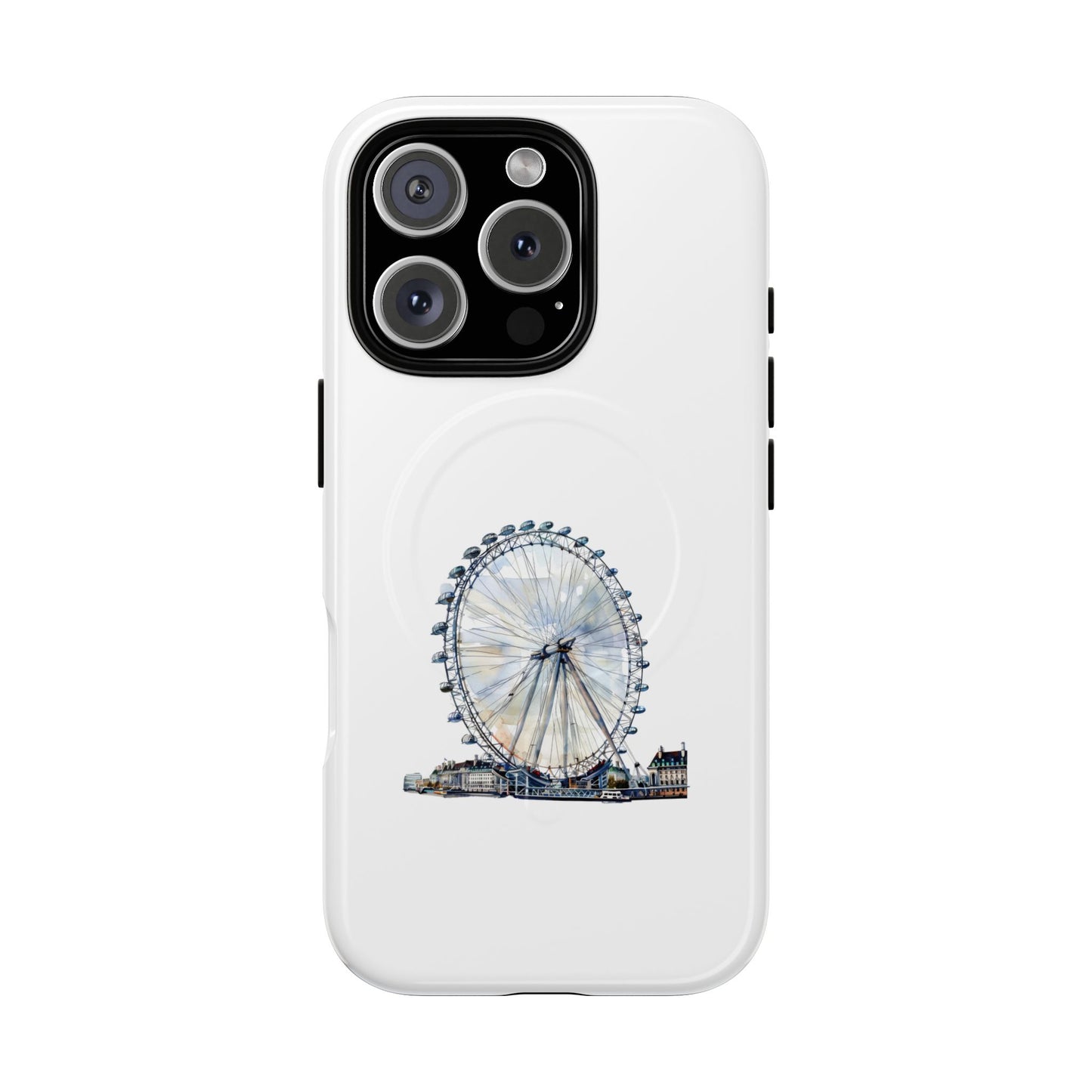 Funky Ferris Wheel Magnetic Case | Tough iPhone Cover, Customized Phone Case, Unique Gift, Festival Accessory, Durable Phone Protection
