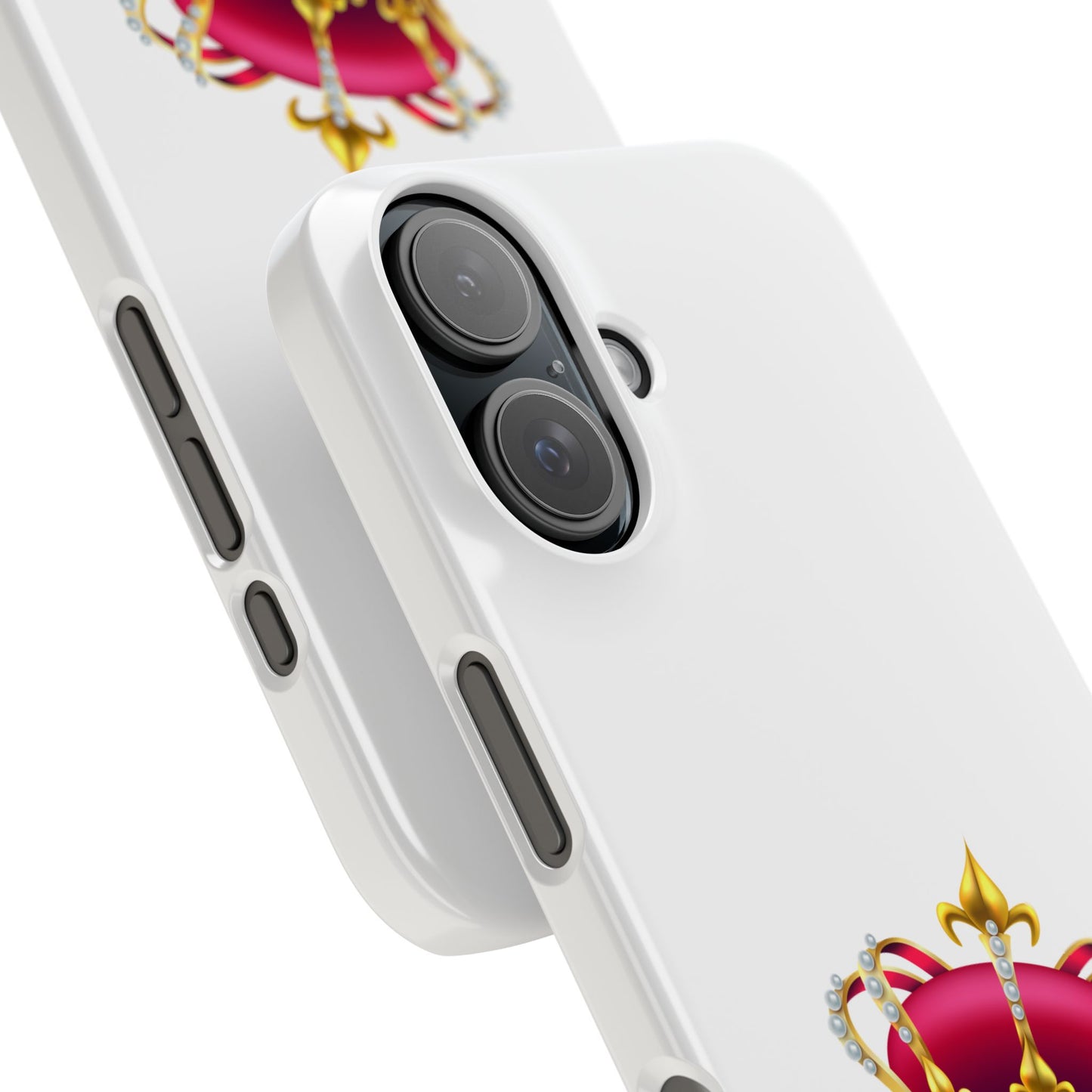 Stylish Crown Phone Case | Slim Fit, Fun Design, Ideal Gift for Royalty Lovers, Birthday or Holiday Present, Phone Accessories
