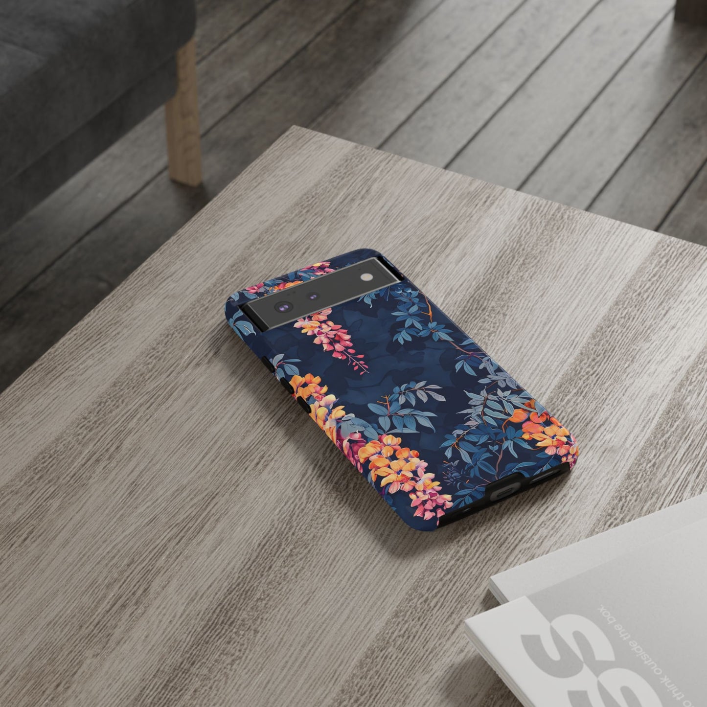 Floral iPhone Case, Tough Phone Cover, Gift for Her, Nature Lover Accessory, Spring Decor, Unique Floral Design