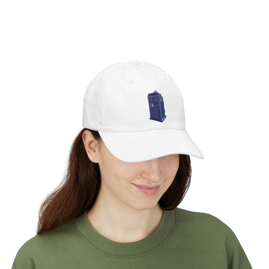 Classic Dad Cap with TARDIS Embroidery, Whimsical Gift for Whovians, Casual Everyday Wear, Perfect for Birthdays, Sci-Fi Fans, Unique [...]