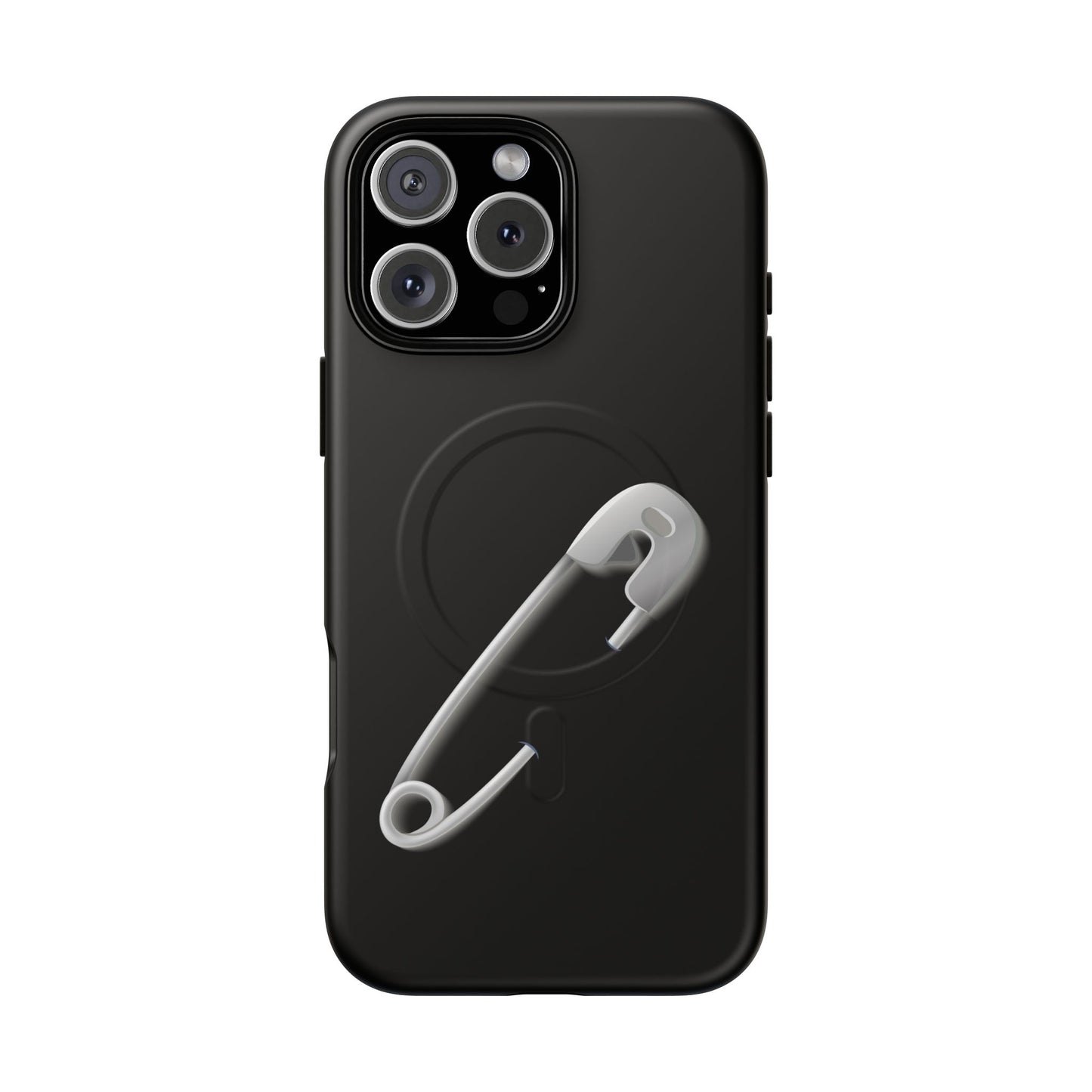 Tough Magnetic Phone Case featuring Safety Pin Design, Stylish Protector for iPhone, Unique Gifts for Friends, Trendy Mobile Cover, [...]