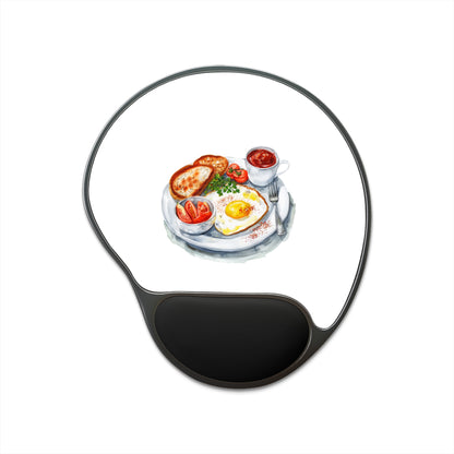 Food Lover Mouse Pad With Wrist Rest