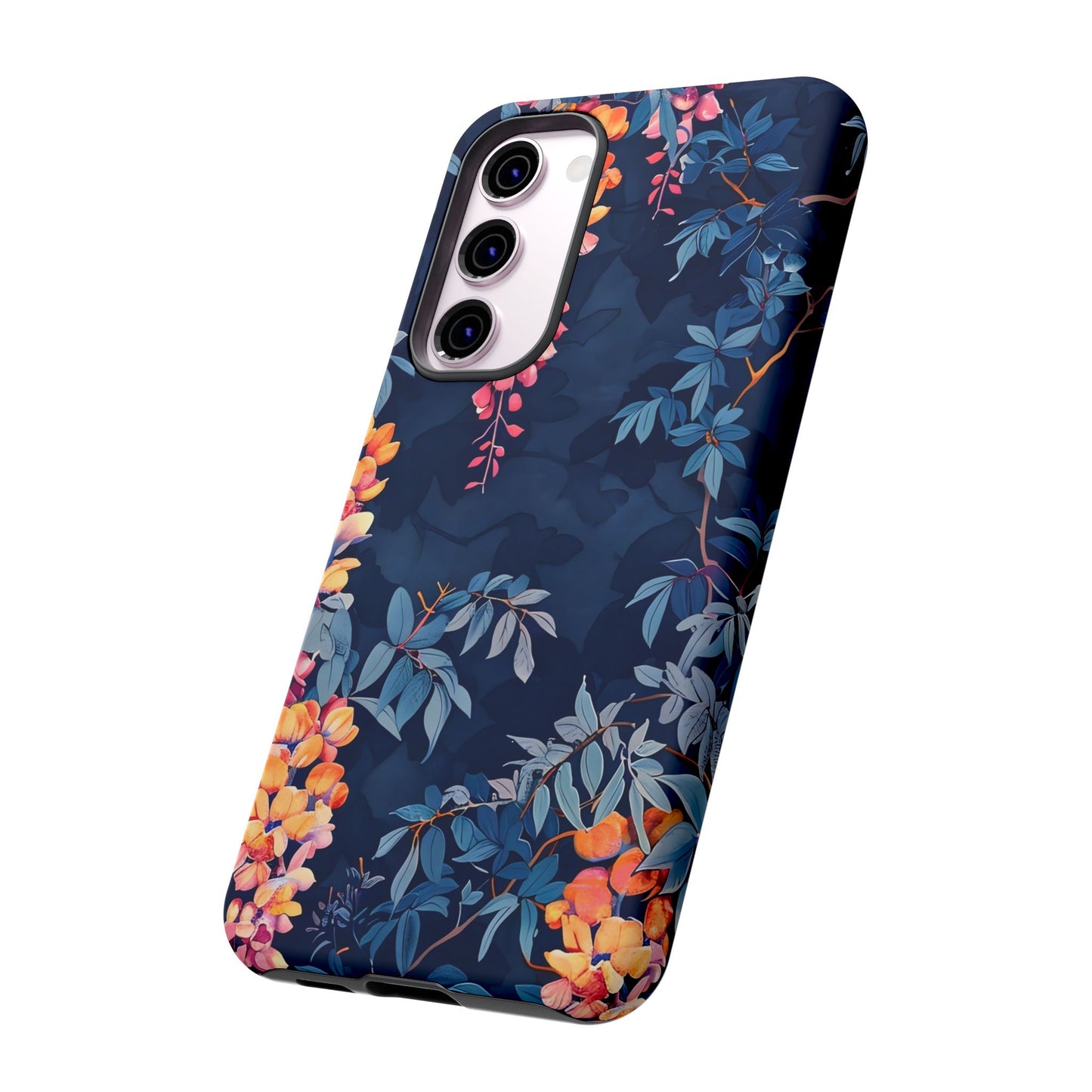 Floral iPhone Case, Tough Phone Cover, Gift for Her, Nature Lover Accessory, Spring Decor, Unique Floral Design