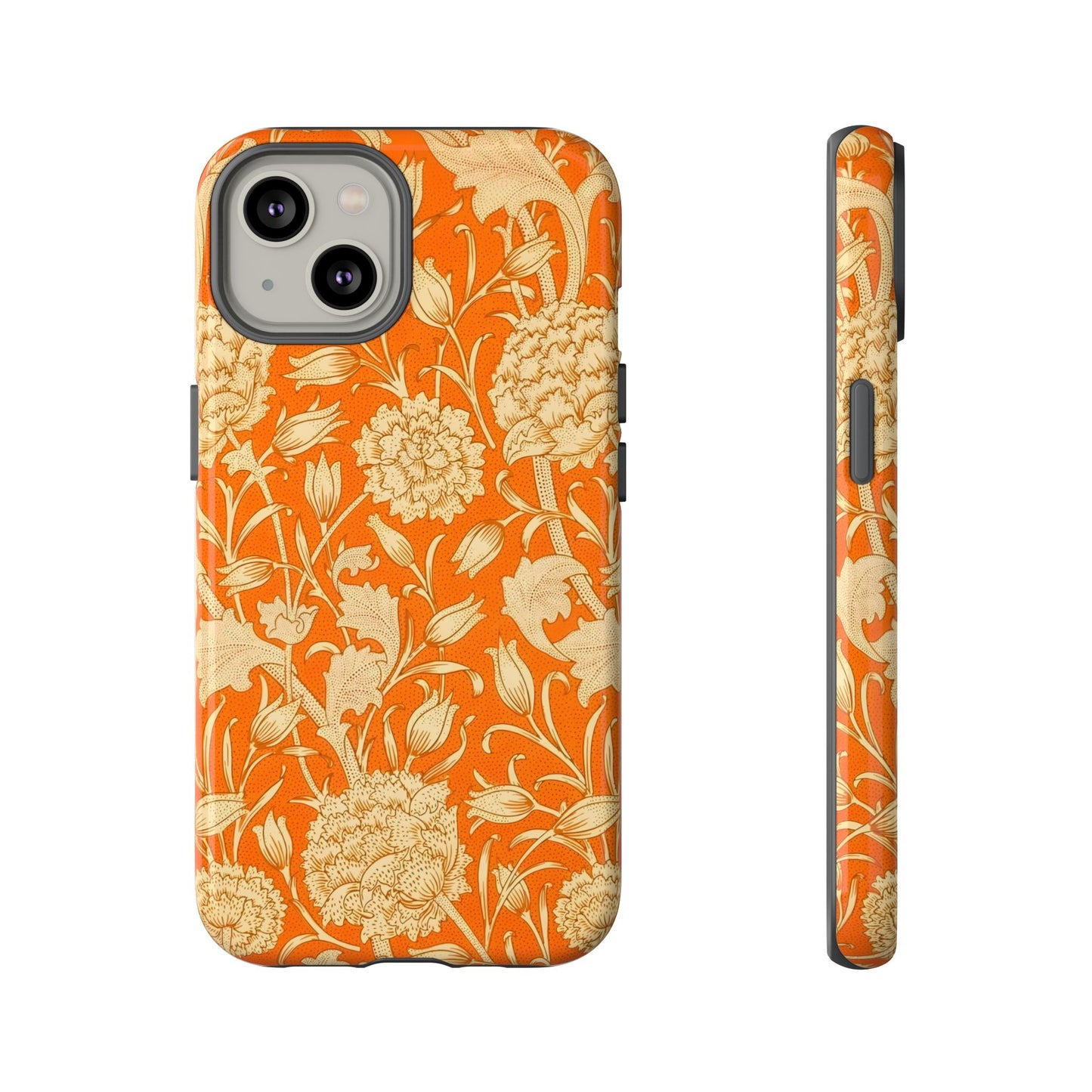 Floral Phone Case, Vibrant Tough Cases for Garden Lovers, Stylish Protection, Gift for Birthdays, Spring Decor, Unique Design