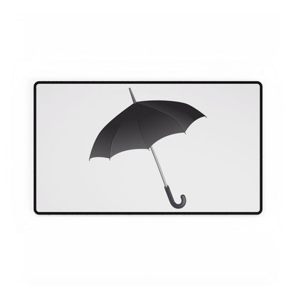 Minimalist Umbrella Desk Mat - Elegant Office Decor, Modern Workspace Accessory, Gift for Students, Home Office Essentials