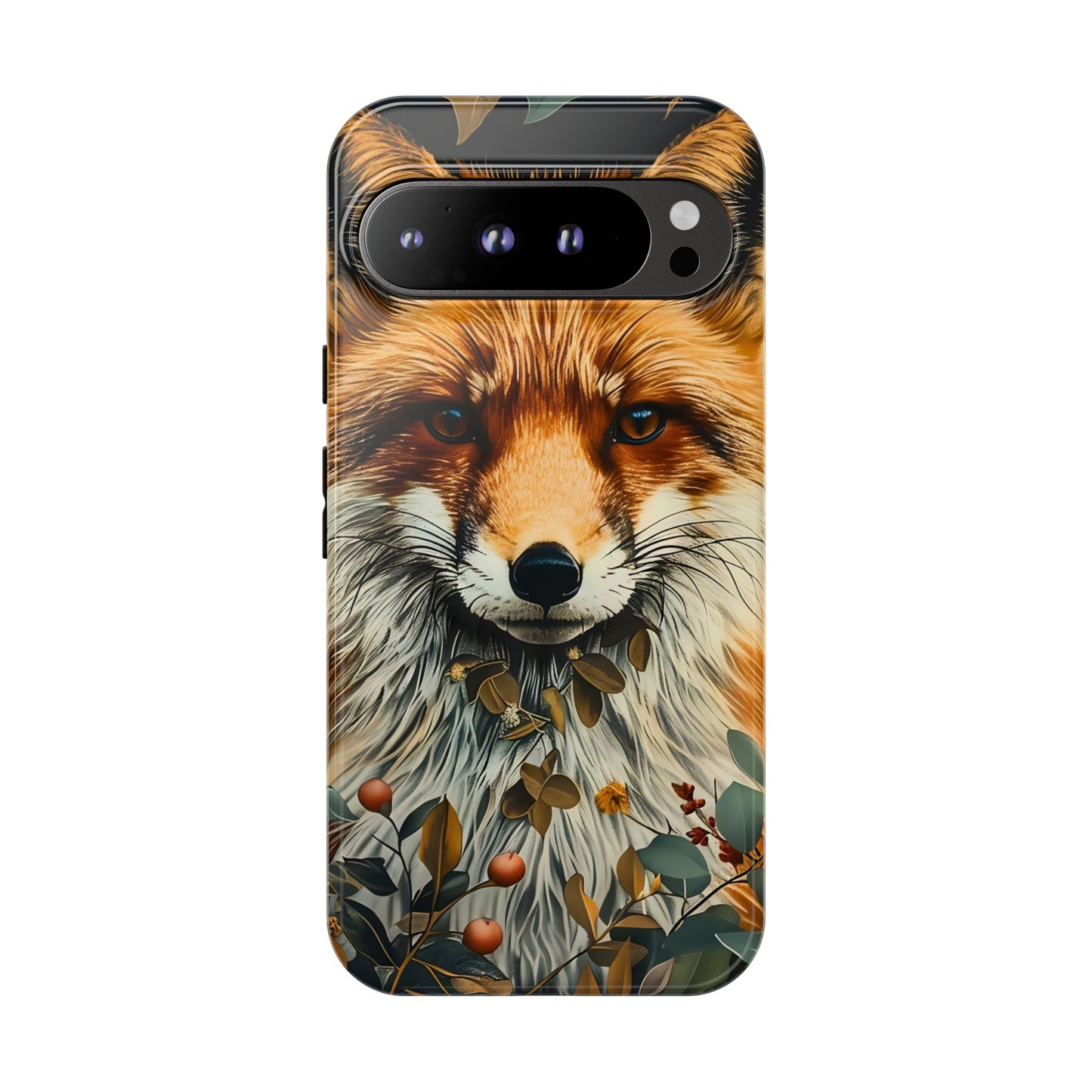 Fox Design Tough Phone Case - Nature Lover's Gift, Wildlife Accessory, Stylish Protection, Eco-Friendly Mobile Cover