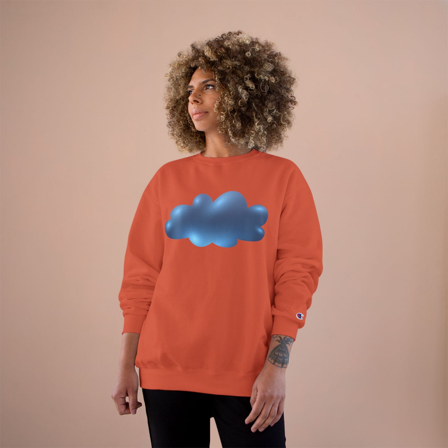 Champion Sweatshirt - Serene Cloudscape