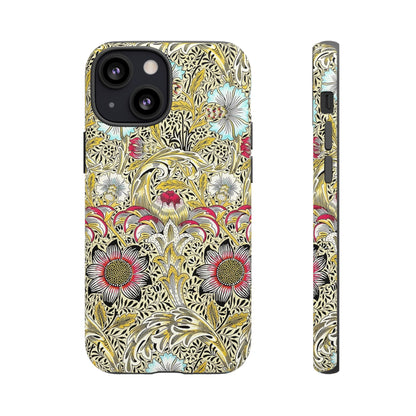 Floral Phone Case - Tough Cases, Floral Design, Stylish, Protective, Unique Gift for Her, Phone Accessories