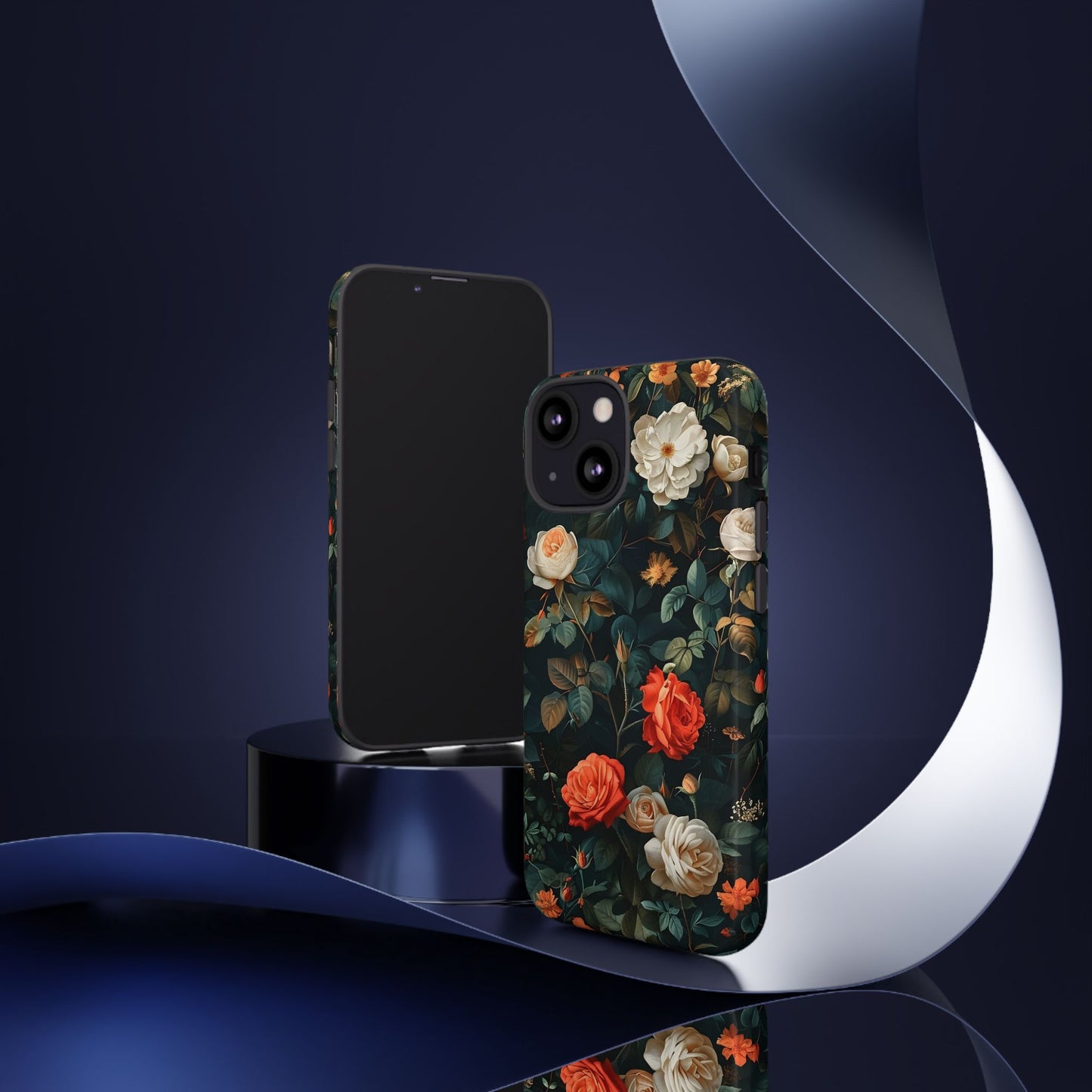 Floral Phone Case | Tough Cases with Elegant Design | Gift for Her, Mother's Day, Birthdays, Personalized, Trendy Tech Accessories