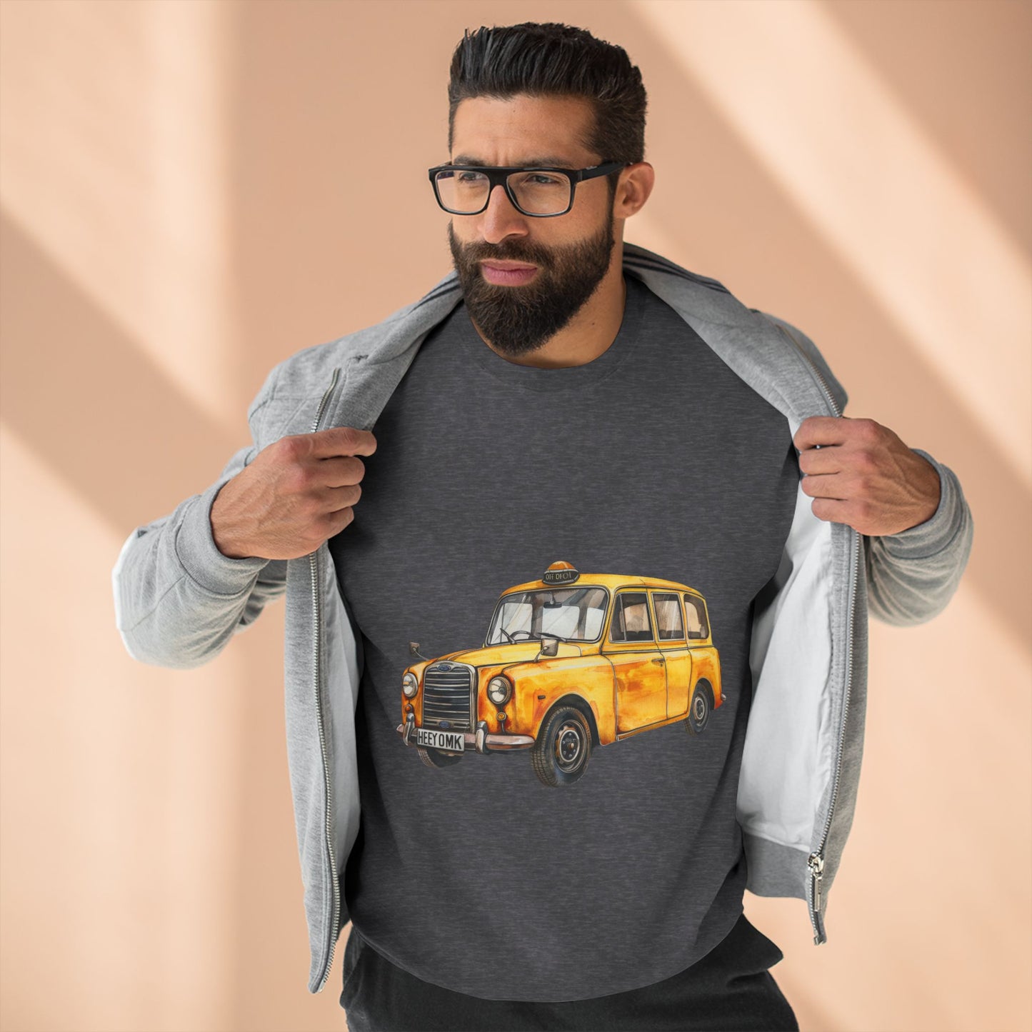 Unisex Crewneck Sweatshirt - Classy Vintage Car