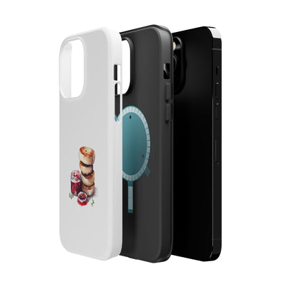 Artistic Phone Cases, Personalized Cases for Food Lovers, Stylish Magnetic Tough Cases, Unique Gift for Foodies, Trendy Accessories