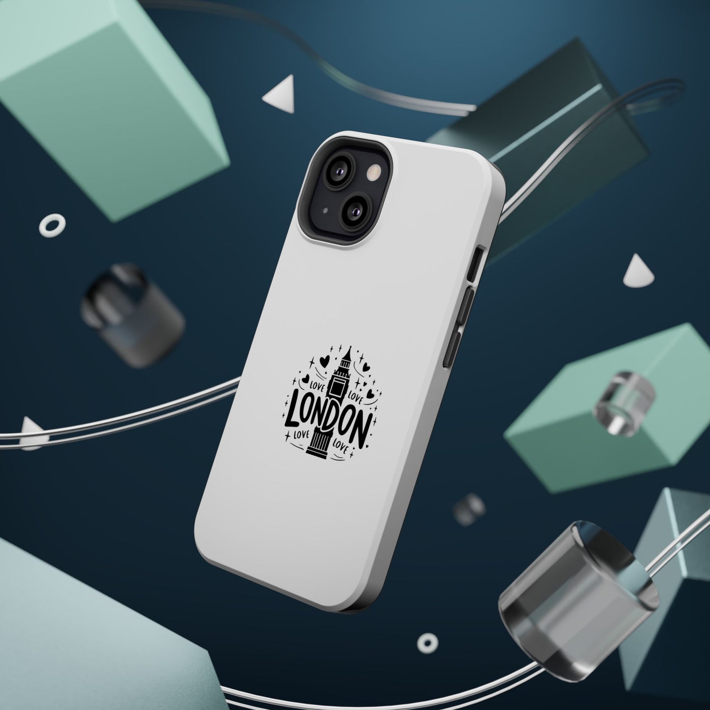 London Love Magnetic Tough Case - Stylish iPhone Protection