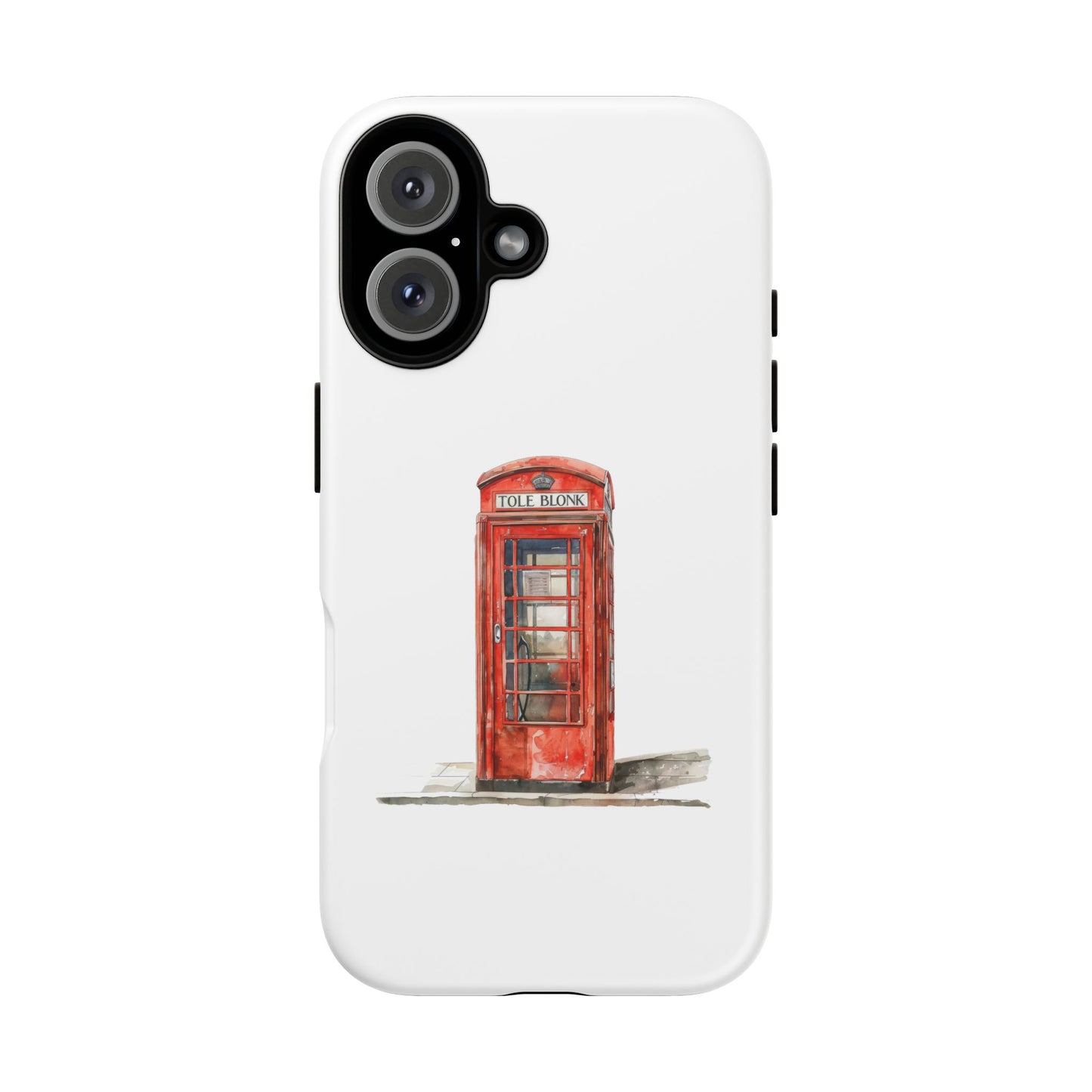 London Phone Booth Tough Case for Smartphones - Stylish Protection with a Unique Design