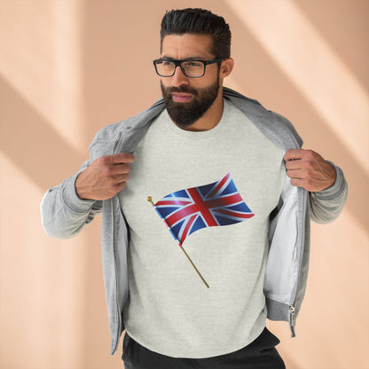 Unisex Crewneck Sweatshirt - Classic UK Flag