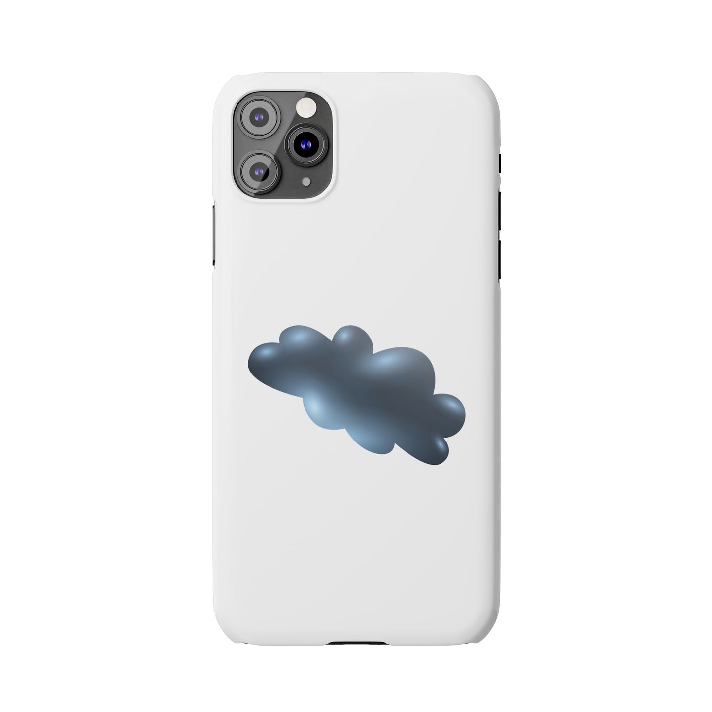 Soft Cloud Slim Phone Cases | Aesthetic Phone Cover, Cute Gift for Teens, Minimalist Design, Trendy Phone Accessories, Cloud Lover