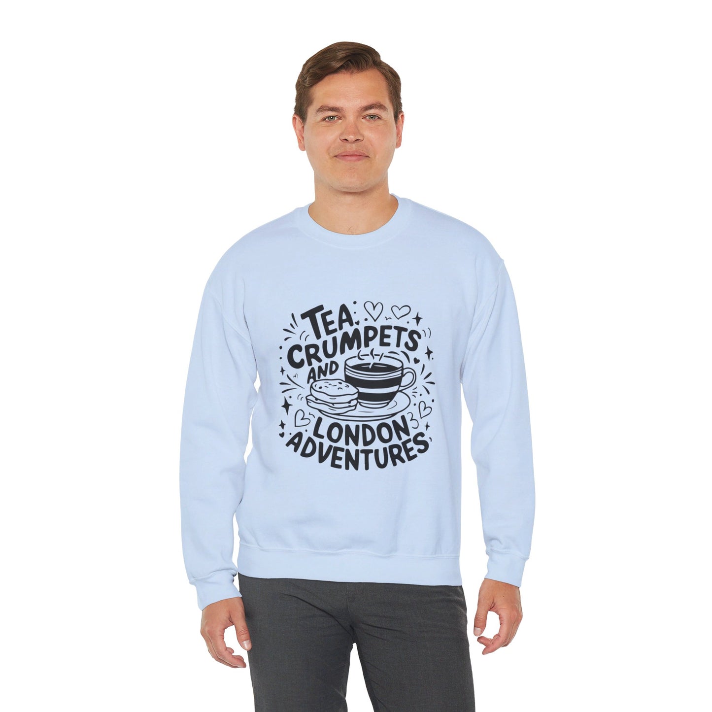 Unisex Heavy Blend™ Crewneck Sweatshirt Classy- London Adventures