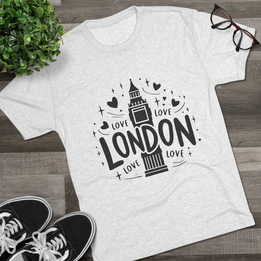 Love London Classy  Unisex Tri-Blend Crew Tee