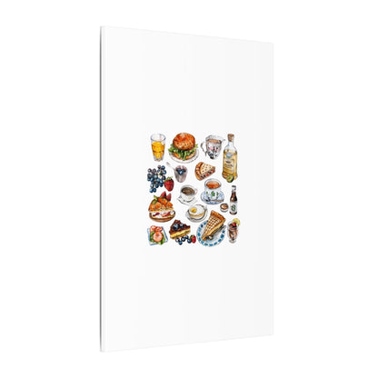 Breakfast Feast Canvas Print, Food Art, Kitchen Decor, Gifting for Food Lovers, Brunch Vibes, Wall Art