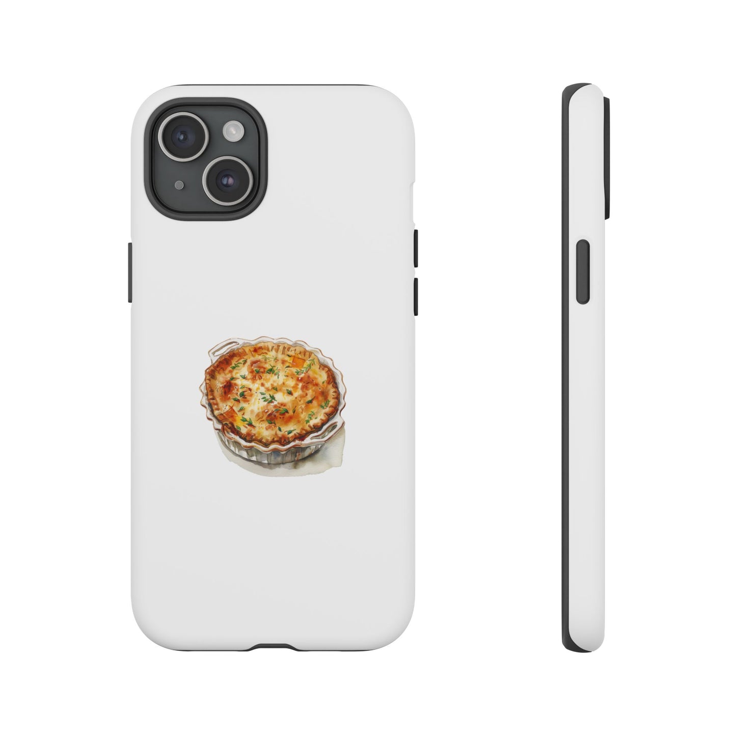 Quiche Lover's Phone Case - Stylish Tough Cases for Foodies