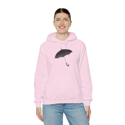 Unisex Heavy Blend™ Hooded Sweatshirt - Regal Royal Umbrella - Elegant and Majestic