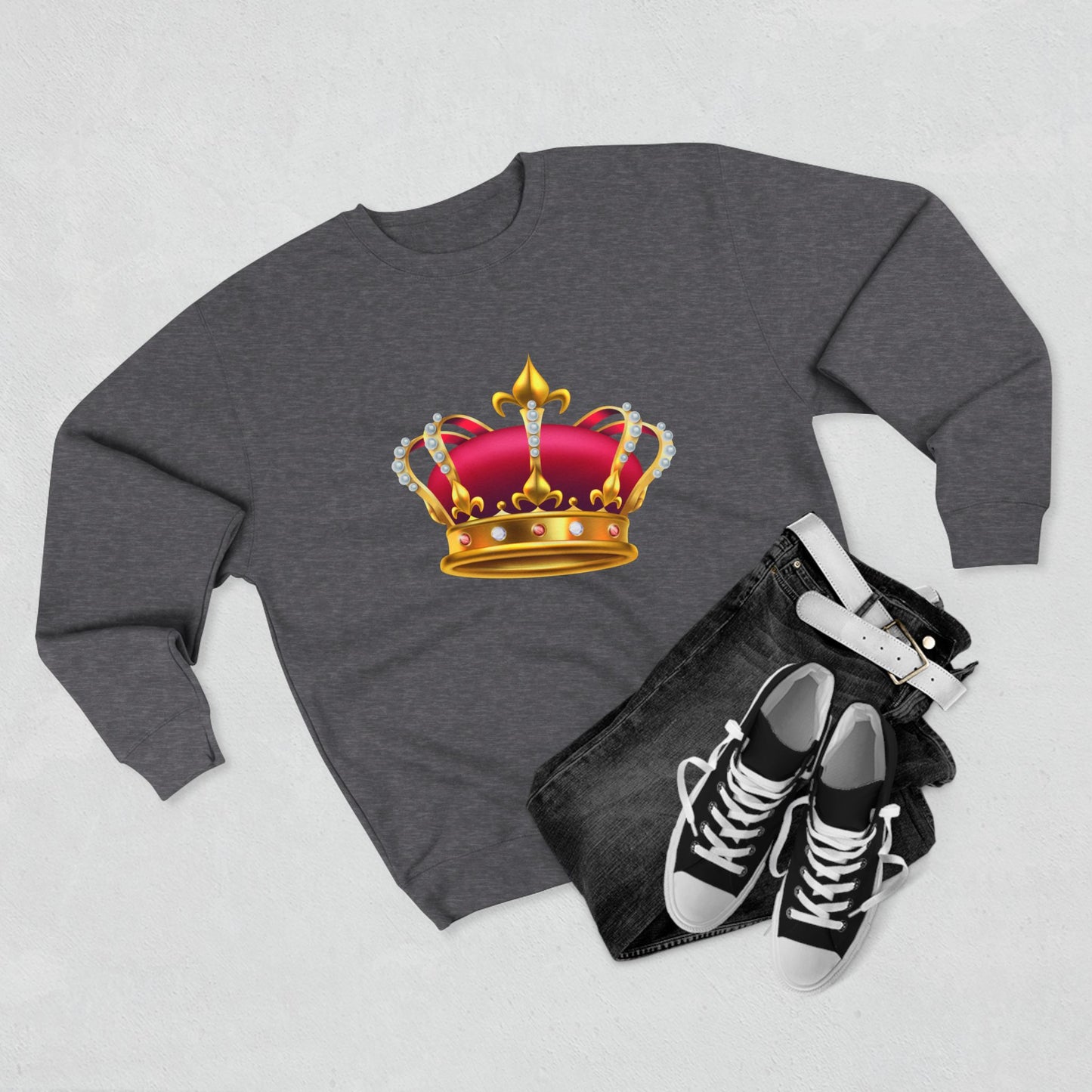 Unisex Crewneck Sweatshirt - British Royal Crown