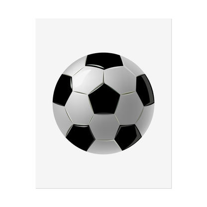 Soccer-Themed Rolled Posters | Perfect for Sports Decor, Game Room, Youth Birthdays, Gifts for Soccer Fans, Wall Art