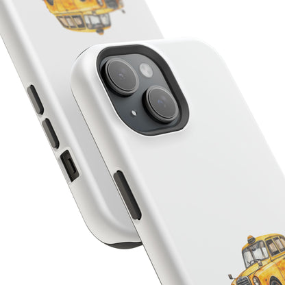 New York Taxi Magnetic Phone Case, Cute Gift for NYC Lovers, Travel Accessories, Unique Phone Cover, Durable Tough Case
