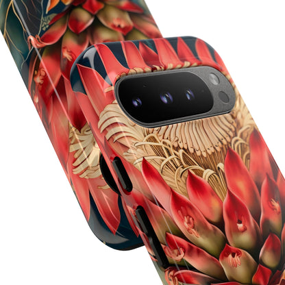 Tough Cases: Vibrant Floral Phone Case, Tough Phone Covers, Floral Art Cases, Nature Design Accessories, Gift for Nature Lovers