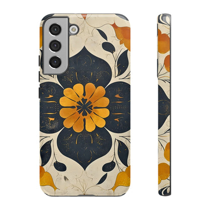 Floral Phone Case - Tough Cases, Botanical iPhone Cover, Vintage Flower Design, Durable Smartphone Protection, Unique Gift Idea