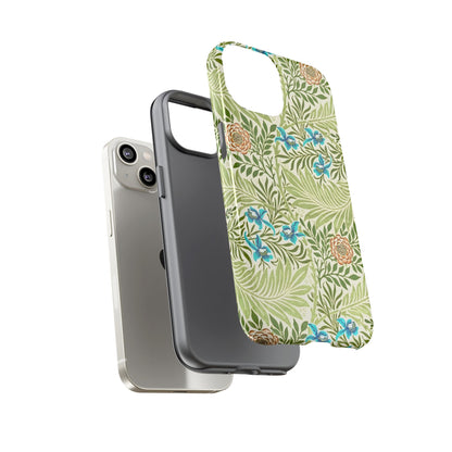 Tough Cases Phone Case, Botanical Print Phone Cover, Floral Smartphone Accessory, Nature-Inspired Tech Gear, Gift for Plant Lovers