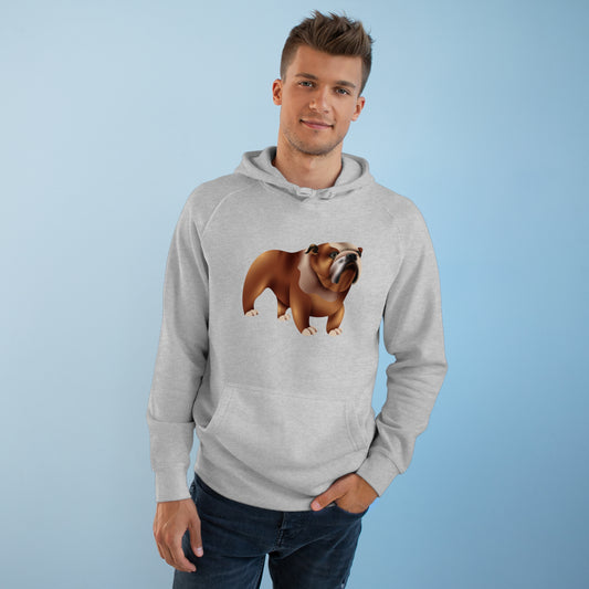 Trendy Unisex Hoodie - British Dog