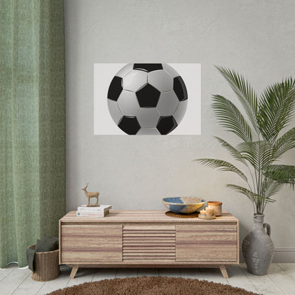 Soccer-Themed Rolled Posters | Perfect for Sports Decor, Game Room, Youth Birthdays, Gifts for Soccer Fans, Wall Art
