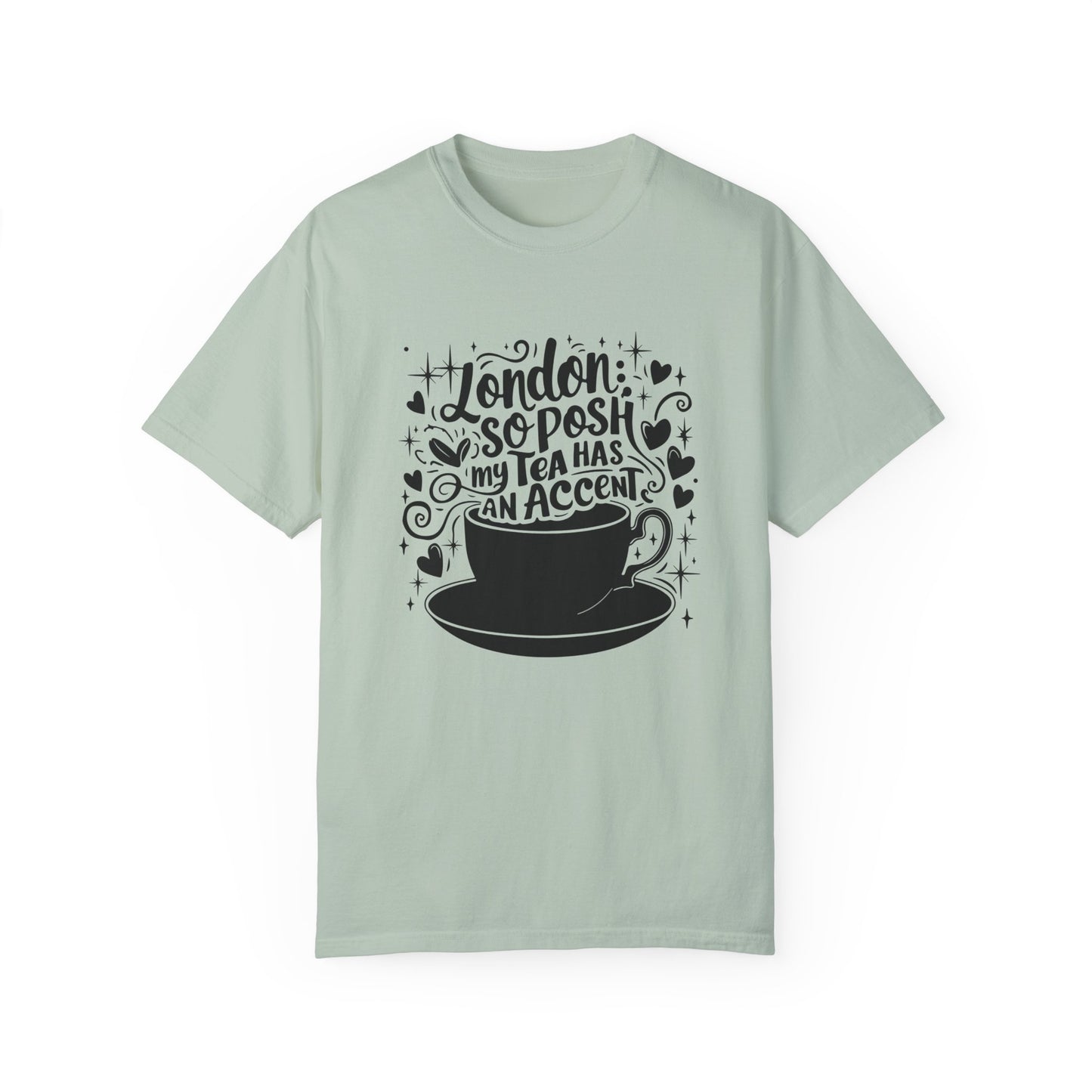 London's Aesthetics Rich Unisex Garment-Dyed T-shirt