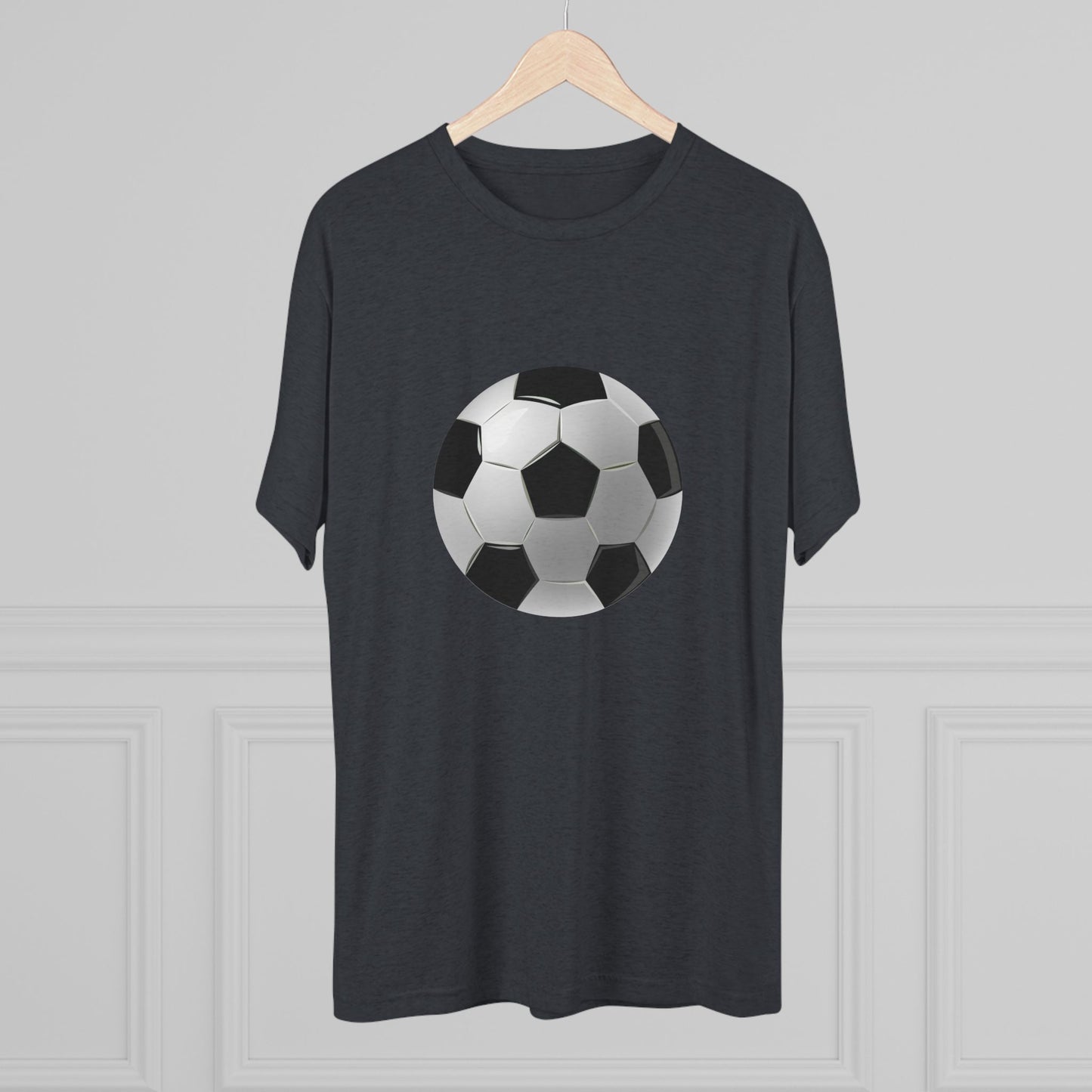 Dynamic Football Design - Sports Passion and Energy Unisex Tri-Blend Crew Tee