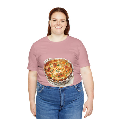 Unisex Jersey Short Sleeve Tee - The Flavors of Britain - Traditional Recipes Reimagined