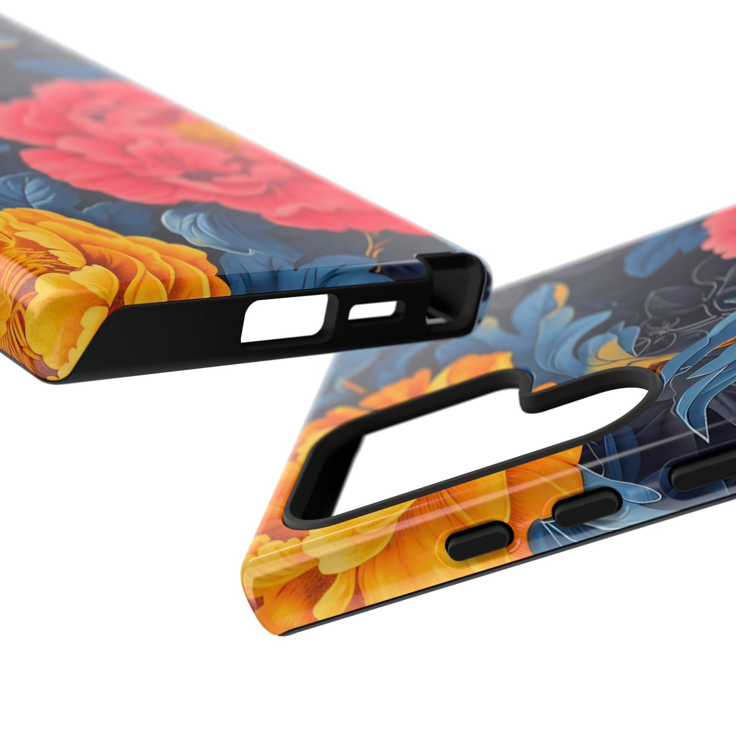 Floral Phone Case, Tough Cases, Stylish Mobile Cover, Gifts for Her, Phone Accessories, Unique Flower Design
