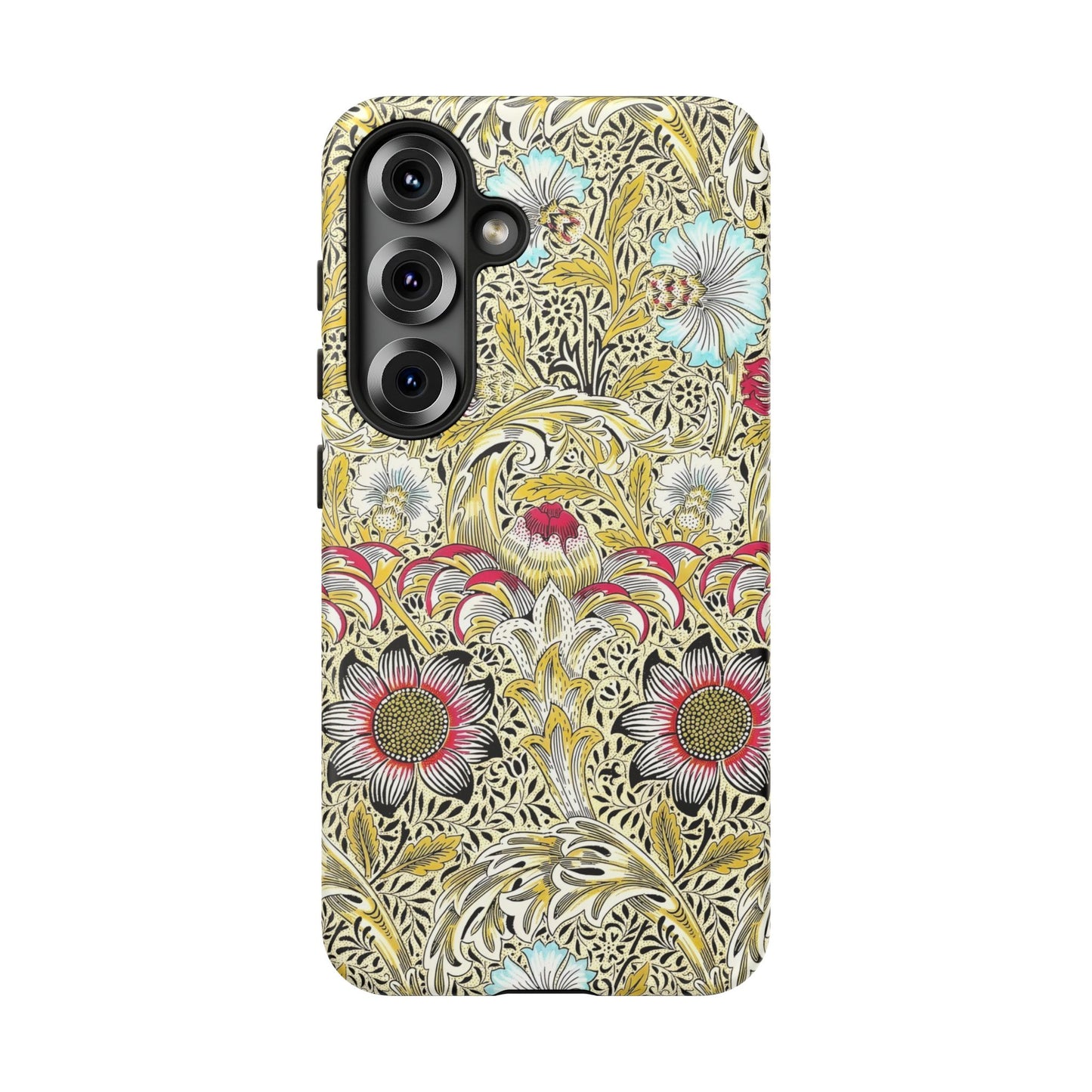 Floral Phone Case - Tough Cases, Floral Design, Stylish, Protective, Unique Gift for Her, Phone Accessories