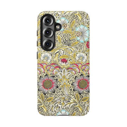 Floral Phone Case - Tough Cases, Floral Design, Stylish, Protective, Unique Gift for Her, Phone Accessories