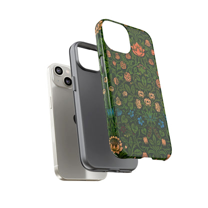 Crimson Leaf Whirl – Phone Case - Tough Cases