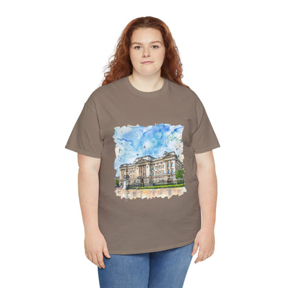 Unisex Heavy Cotton Tee - England Aesthetics - Embracing Classic British Charm and Style