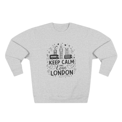 Unisex Crewneck Sweatshirt -  Keep calm and love London