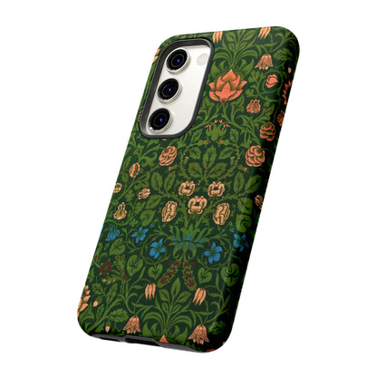 Crimson Leaf Whirl – Phone Case - Tough Cases
