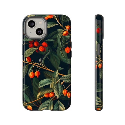 Tough Cases, Floral Phone Case, Nature-Inspired Tech, Unique Gift, Phone Accessory, Botanical Design, Fall Vibes