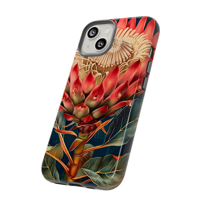 Tough Cases: Vibrant Floral Phone Case, Tough Phone Covers, Floral Art Cases, Nature Design Accessories, Gift for Nature Lovers
