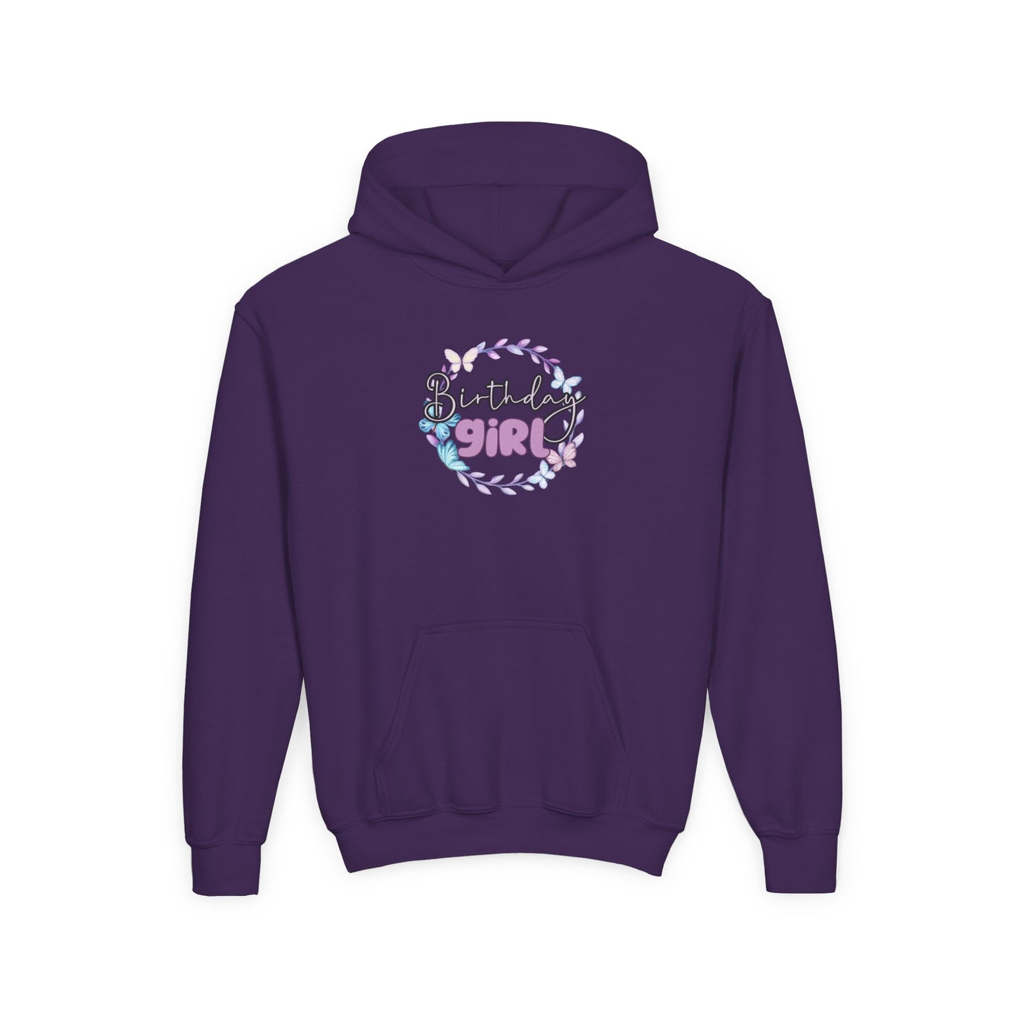 Birthday Girl Youth Hooded Sweatshirt - Perfect Gift for Celebrations