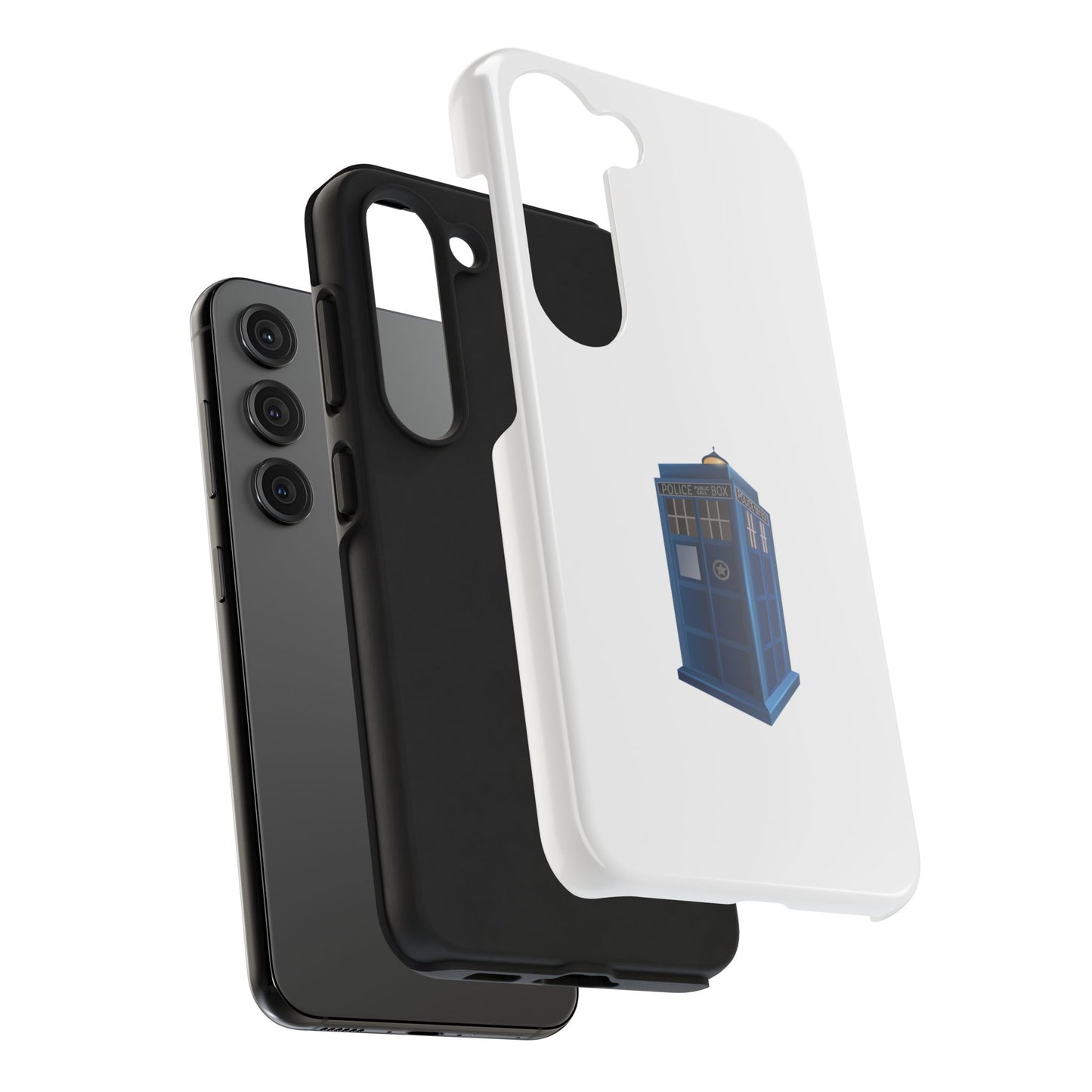 Doctor Who Tardis Phone Cases, Geeky Phone Protector, Unique Gifts for Whovians, Birthday, Holidays, Customizable Designs