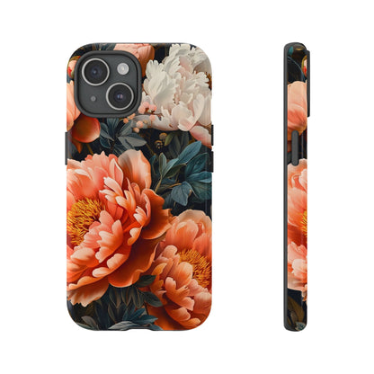 Floral Phone Case - Tough Cases, Durable Cover, Flower Design, Unique Gift, Phone Accessories